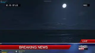 Zancudo Military Base Chase. BadlandsRP. Weazel News.