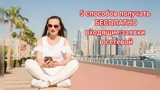 5 БЕСПЛАТНЫХ способов получать входящие заявки в сетевой