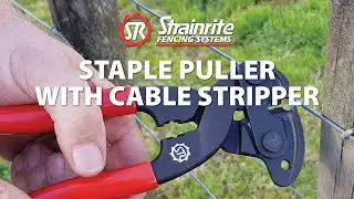 Strainrite | Staple Puller with Cable Stripper
