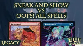 Sneak and Show vs Thassa's Oracle Combo [MTG Legacy]