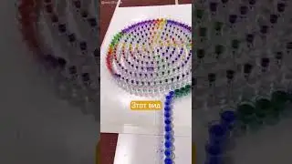 Удивительное домино из стопок: цепная реакция