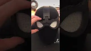 3D Printed Spider-Man Stealth Suit Mask #shorts #spidermannowayhome #spidermanfarfromhome #spiderman