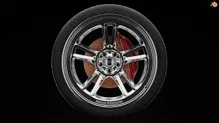 Blender 3D Tire Showreel : A Car Wheel Render