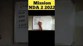 NDA 2 2022 || NDA Mathematics || Important Questions of NDA trigonometry
