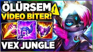 ÖLÜRSEM VİDEO BİTER!⛔️VEX JUNGLE OYNADIM! TEK KOMBOYLA PENTA ATIYORDUM! | Rasher