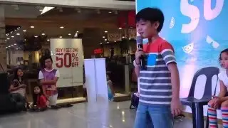 Marco Masa sings One Call Away by Charlie Puth at SM Pampanga