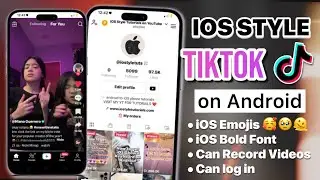 iOS Style Tiktok iOS Bold Font & iOS Emojis without zFont