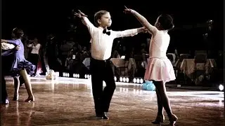 Спортивные бальные танцы Танцуют Дети Просто прелесть