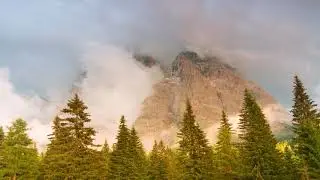 Fog and Clouds In The Mountains Time Lapse - No copyright