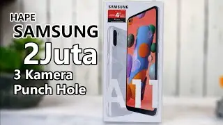 Samsung Galaxy A11 Unboxing - Desain, Kamera dan Kelengkapan Pembeliannya.