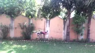 Quadcopter first flight 2