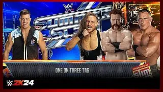 WWE 2K24 | GRAYSON WALLER vs THE BRAWLING BRUTES
