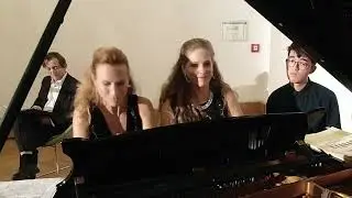 Klavier-Duo  Gröbner - Trisko live bei den 25. Tutzinger Brahmstagen