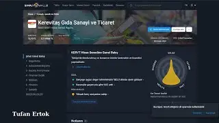 Kerevitaş Gıda Sanayi ve Ticaret A.Ş. / KERVT hisse yorumu