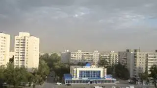 Пыльная буря. Оренбург 13 июня 2013