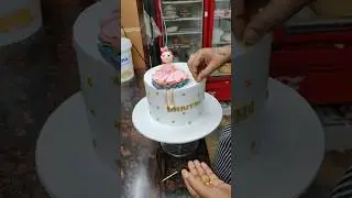 Mini Fondnat Doll Cake Design #cake #shorts #cake #sunilcakemaster