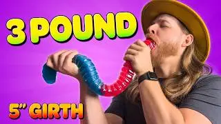I left The World's Largest Gummy Worm in Vodka for a week