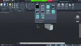 39: Control Visual Style (AutoCAD Tutorial)