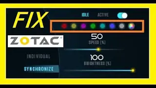 HOW TO FIX FIRESTORM ZOTAC RGB IN 3080 GRAPHIC CARDS ✅