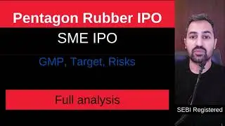 Pentagon Rubber IPO | Pentagon Rubber SME IPO | latest news | GMP | Apply or not?