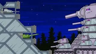 KV-44 vs Fortress | “Revenge of the Ghosts” Tank Cartoon