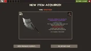 How To Craft the Horseless Headtaker in TF2