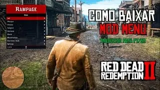 COMO BAIXAR MOD MENU TRADUZIDO PARA PORTUGUÊS NO RED DEAD REDEMPTION 2 (MODO HISTÓRIA)