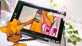🐣 my first drawing tablet! | artisul d16 pro
