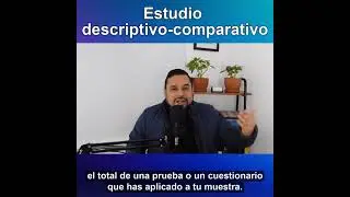Estudio descriptivo-comparativo
