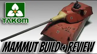 Takom 1/35 Mammut VK 100 Full Build and Review
