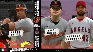 BALTIMORE ORIOLES - LOS ANGELES ANGELS | MLB THE SHOW 23 | NARRACIÓN ESPAÑOL ERNESTO JEREZ