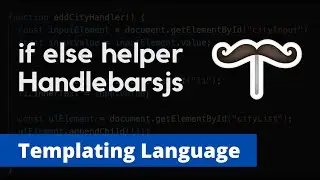 if else helper in Handlebarsjs - हिन्दी में