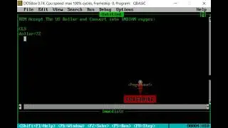 Convert US Dollars to Indian Rupees | Program in QBasic | Mr Indian Coder