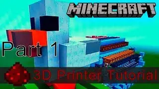 Minecraft Bedrock: 3D Printer Tutorial (Part 1)