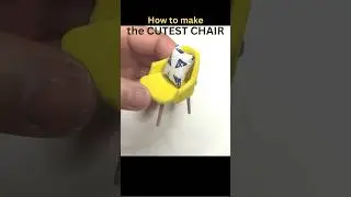 How to make the cutest chair 