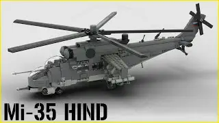 LEGO Mil Mi-35 HIND | 1/35 | v2 Instruction or v3 KIT !!!
