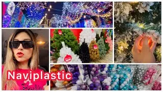 NAVIPLASTIC - COMPRANDO ÁRBOL DE NAVIDAD 🎄TIANGUIS DE NAVIDAD CDMX ESTÁ INCREÍBLE 🤩