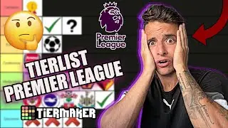 My 2021/22 Premier League Predictions Tier List