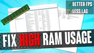 How To Fix 100% Memory/RAM Usage | High Ram Usage Fix 2021