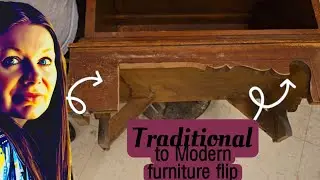 Changing Dresser Style from Traditional to Contemporary