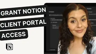 Notion Client Portal - Grant Access to Clients