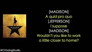 #28 Hamilton   The Room Where It Happens MUSIC LYRICS