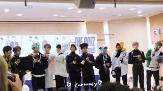 190105 더보이즈 THE BOYZ 홍대 팬사인회 - Ending