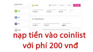 Nạp tiền từ Binance vào Coinlist với phí 120 vnđ