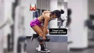 Exercises to target your “Lower Booty”🍑 - which refers to the LOWER portion of your Glute Max