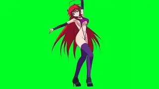 Anime Green Screen: Highschool DxD - Rias