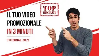 Come creare un video promozionale (in 3 minuti) nel 2021 - TUTORIAL