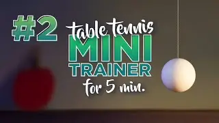 Table Tennis Trainer / Mini Trainer On a Thread #shorts