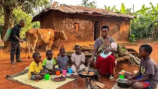 From Fresh Cow's Milk to Homemade Breakfast | African Village Life