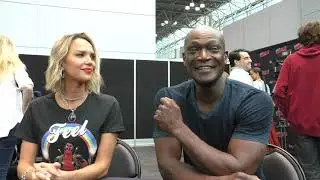 NYCC 2018:  MIDNIGHT, TEXAS - Arielle Kebbel, Peter Mensah Part 2
